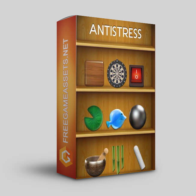 Download Antistress - relaxation toysGame Assets package, Assets, Texture,  Gui, Soundfx, Background, Mesh..