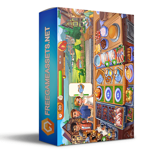 Cooking-Madness – Game Assets, 2D, 3D, Texture, Gui, Soundfx ...