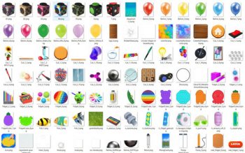 Download Fidget Toys 3D Game Assets package | Assets, Texture, Gui