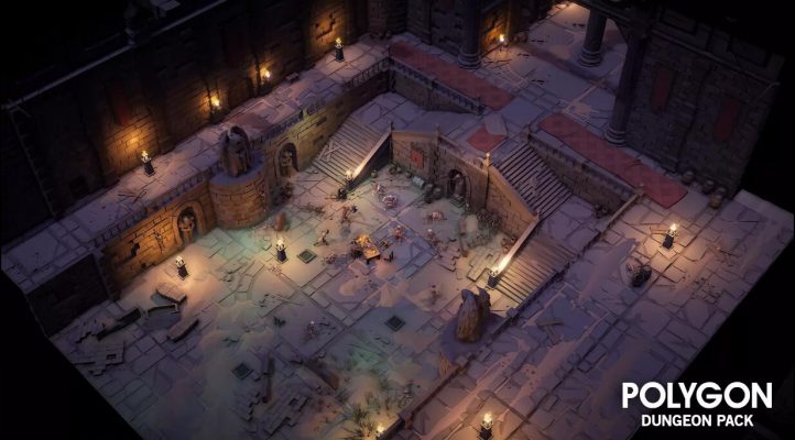 POLYGON Dungeons - Low Poly 3D Art by Synty v1.8 |2D, 3D, Sound Fx ...