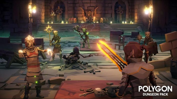 POLYGON Dungeons - Low Poly 3D Art by Synty v1.8 |2D, 3D, Sound Fx ...