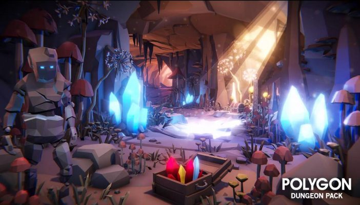 POLYGON Dungeons - Low Poly 3D Art by Synty v1.8 |2D, 3D, Sound Fx ...