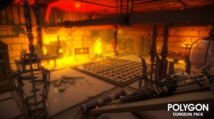 POLYGON Dungeons - Low Poly 3D Art by Synty v1.8 |2D, 3D, Sound Fx ...