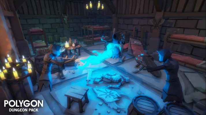 POLYGON Dungeons - Low Poly 3D Art by Synty v1.8 |2D, 3D, Sound Fx ...