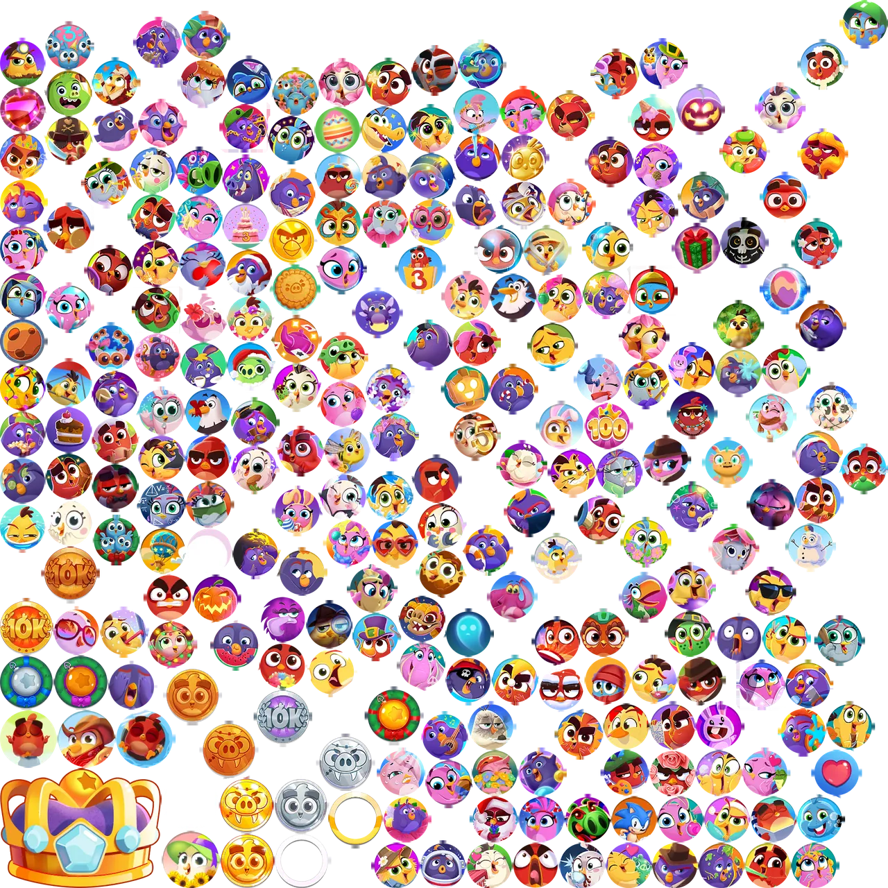 Angry Birds Dream Blast Assets