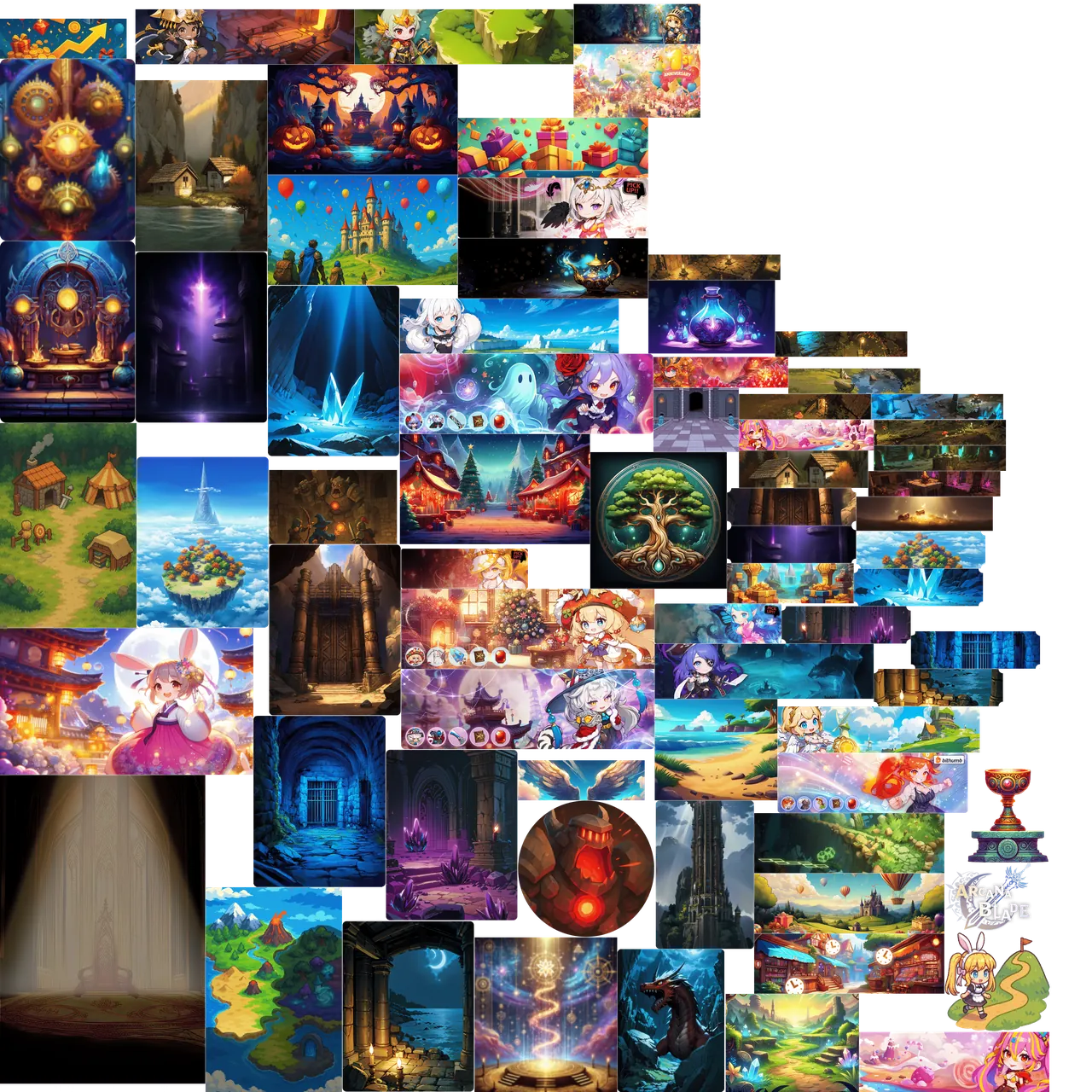 Arcana Blade : Idle RPG Assets