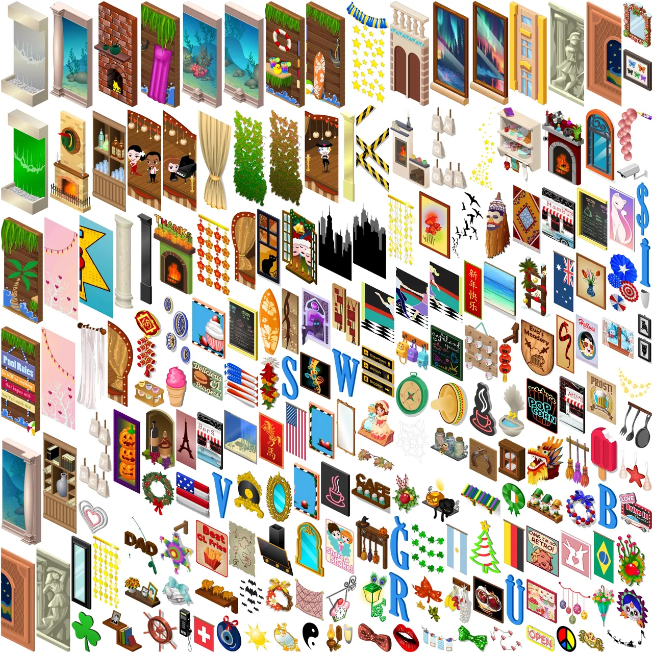 Cafeland - Restaurant Cooking Assets