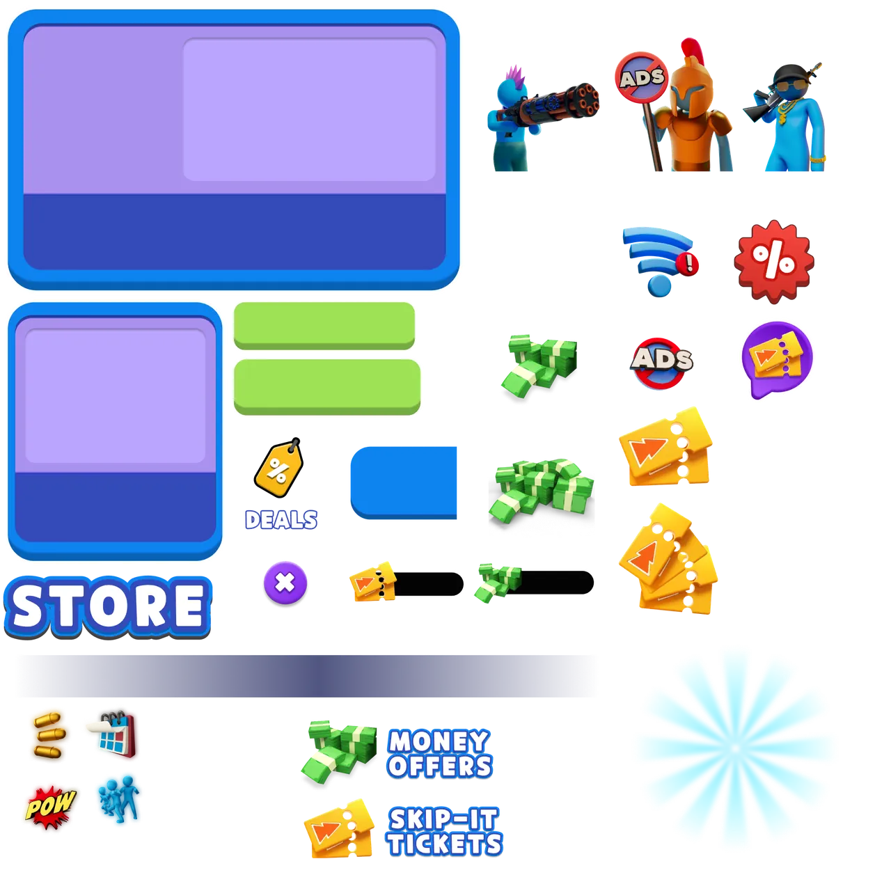 Crowd Evolution! Assets