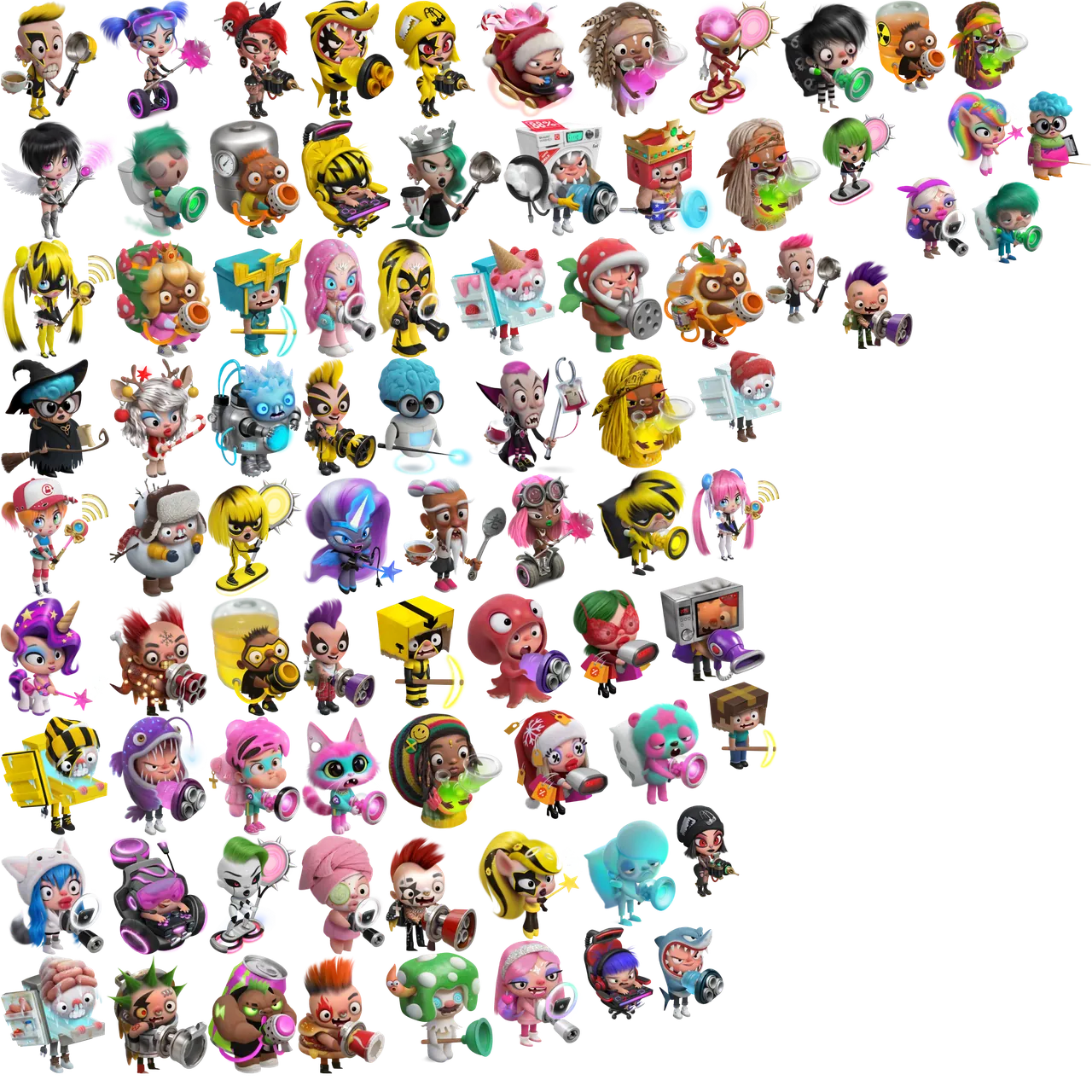 Donut Punks: Online Epic Brawl Assets