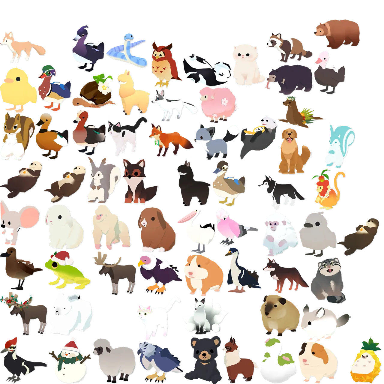 Forest Island: Relaxing Game Assets