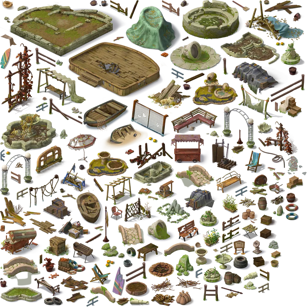 Garden Affairs: Design & Match Assets