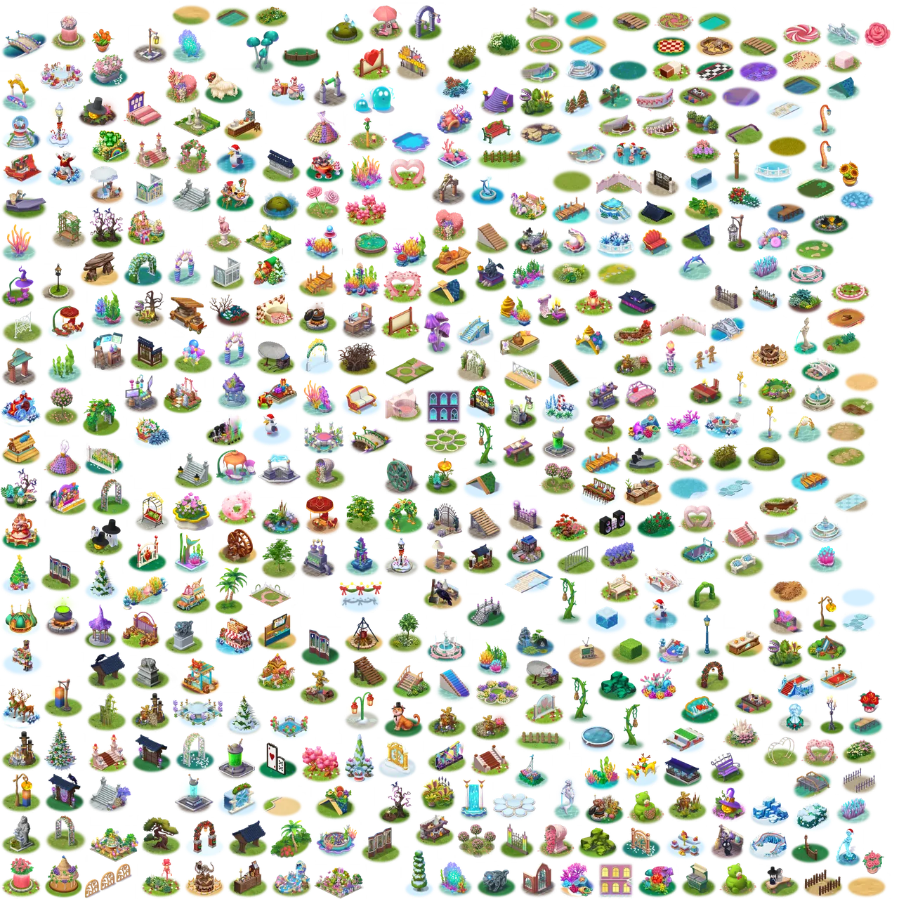 Merge Manor : Sunny House Assets