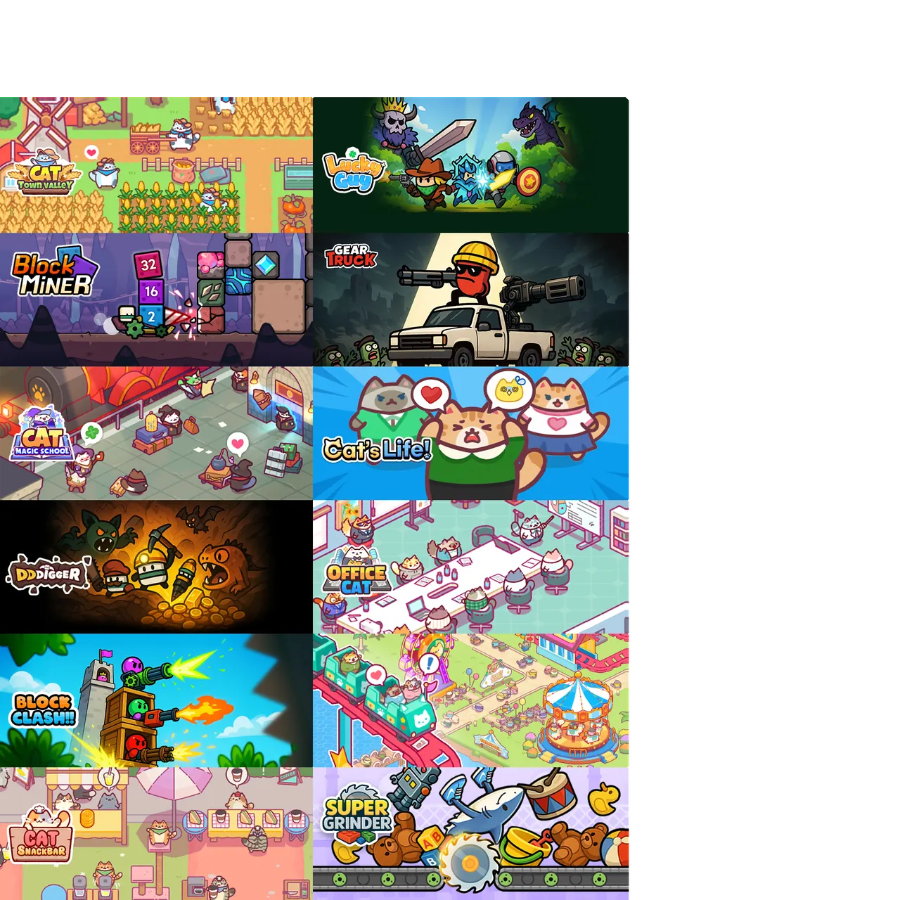 Office Cat: Idle Tycoon Games Assets