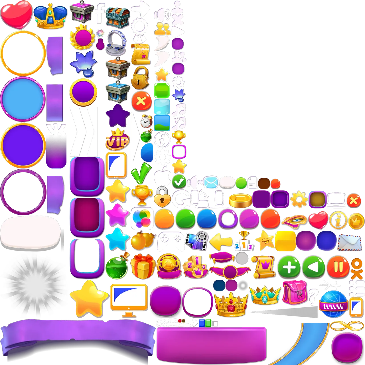 Season Match 3: Crush Jewels Assets