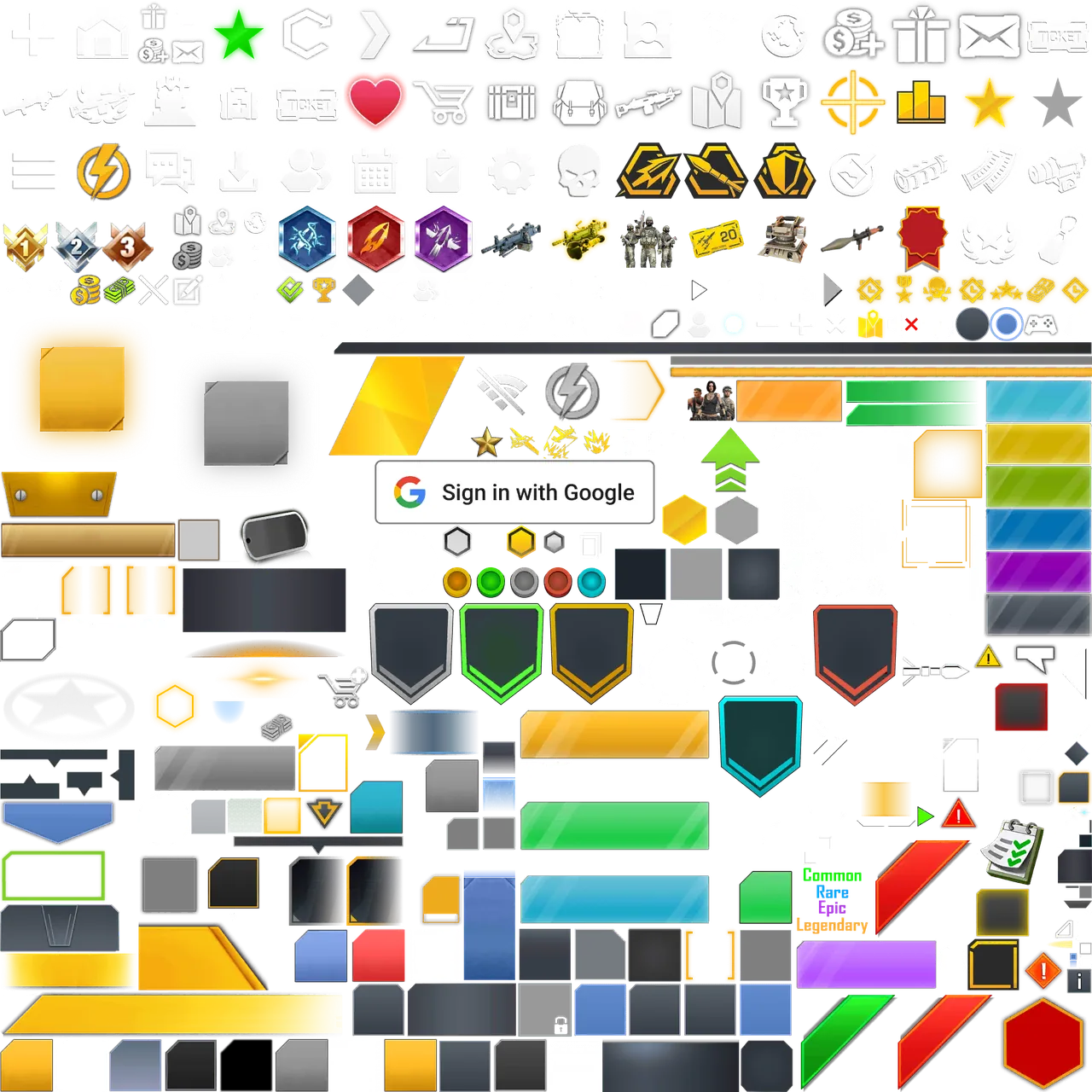 Sky Defense: War Duty Assets