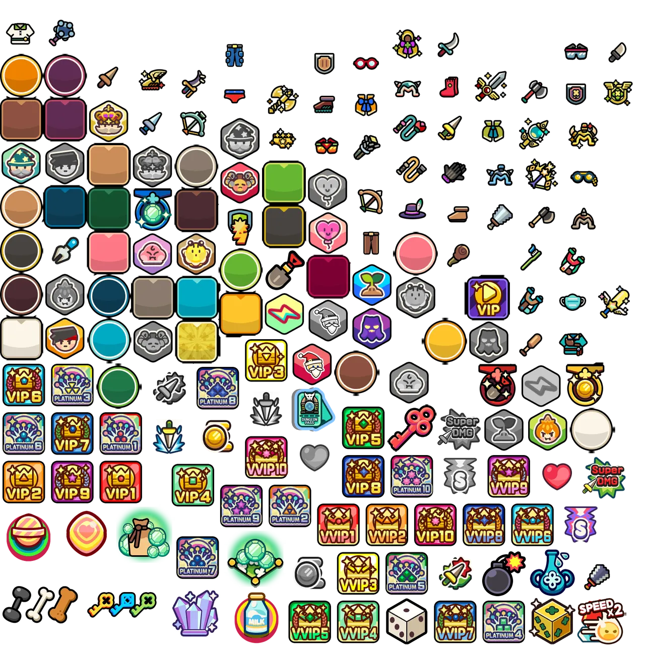 Soul Light: Idle RPG Fairy war Assets