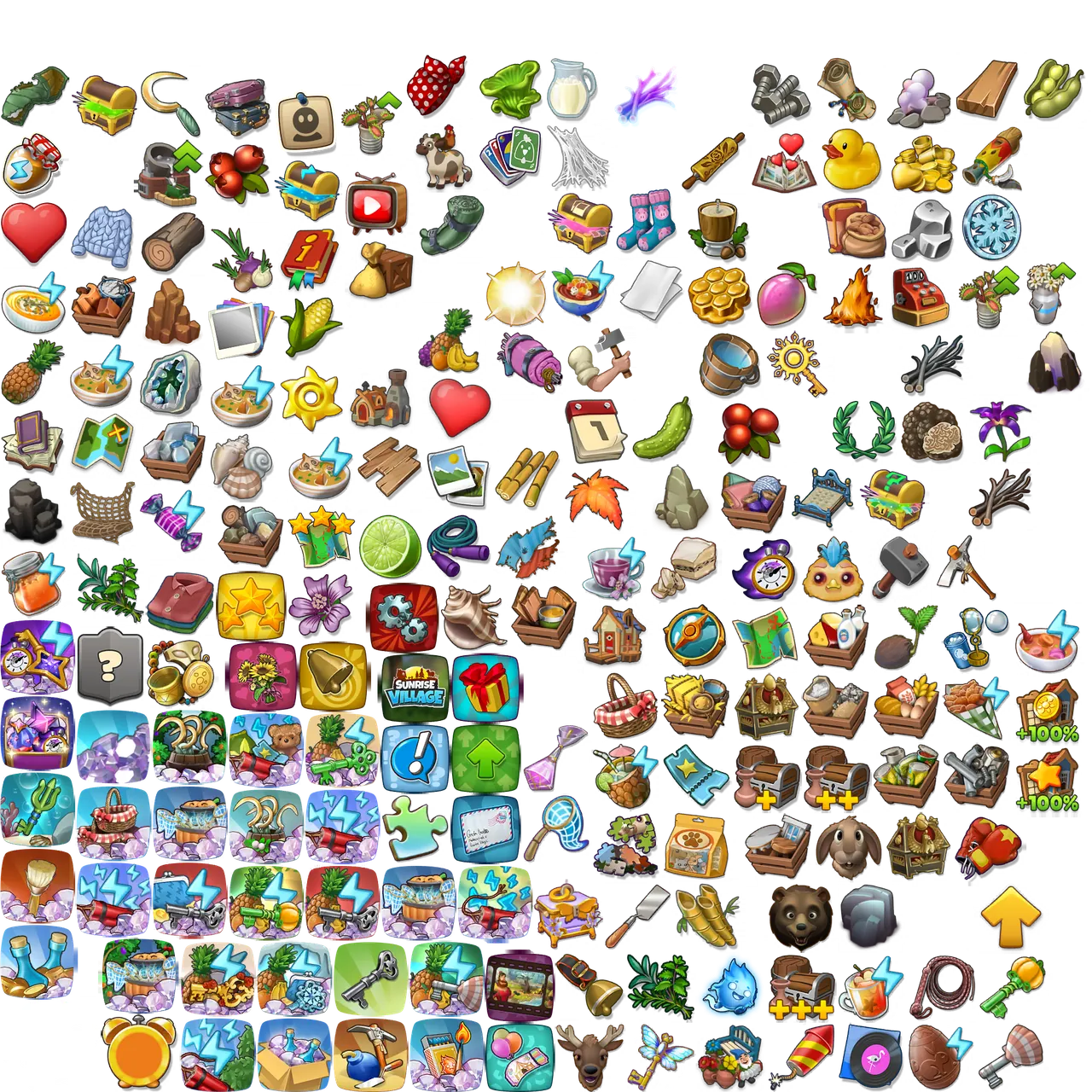 Sunrise Village: Farm Game Assets