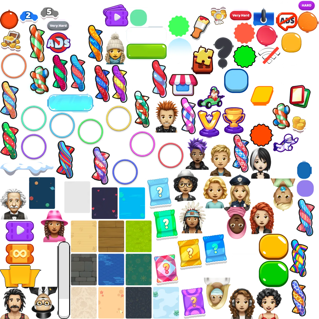 Tangled Line: Knot Twisted Assets