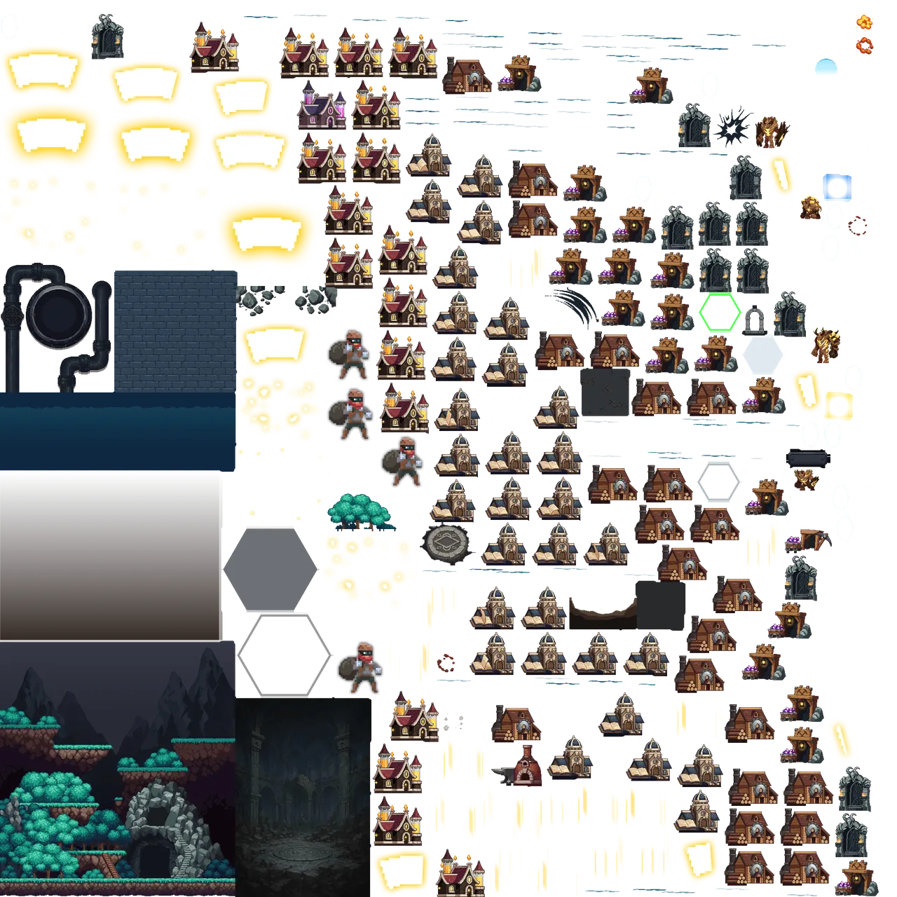 The Demonized: Idle RPG Assets